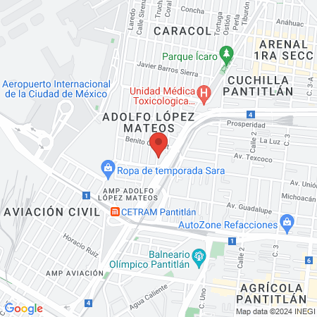 José Antonio García Montes Pediatra Venustiano Carranza map