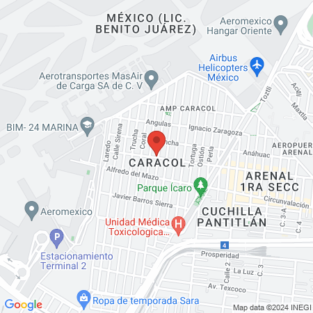 Consultorio Médico GI Caracol map