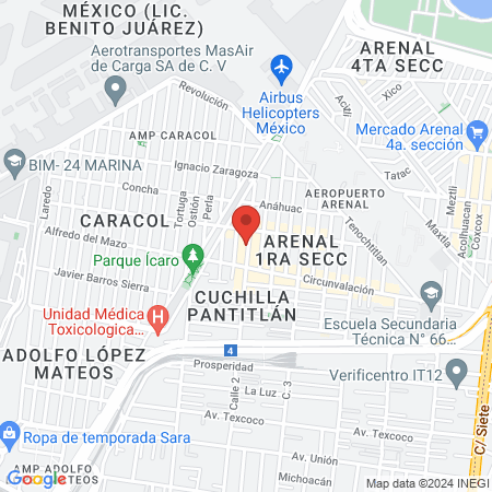 PADUA MEDICAL VET map