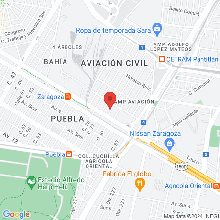 Maquillista Profesional map