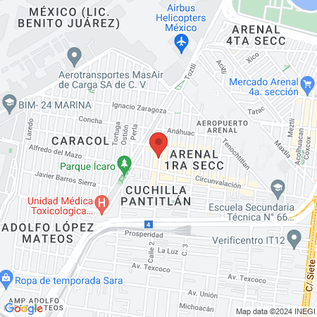 Consultorio Odontológico Moctezuma map