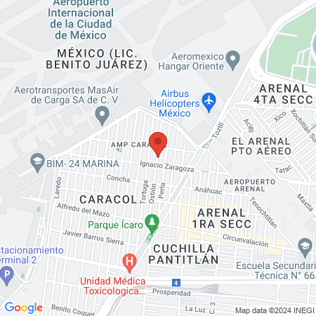 Casa de medicina tradicional mexicana y temazcal "Tonantzin Tlalli" Especializado en columna vertebral map