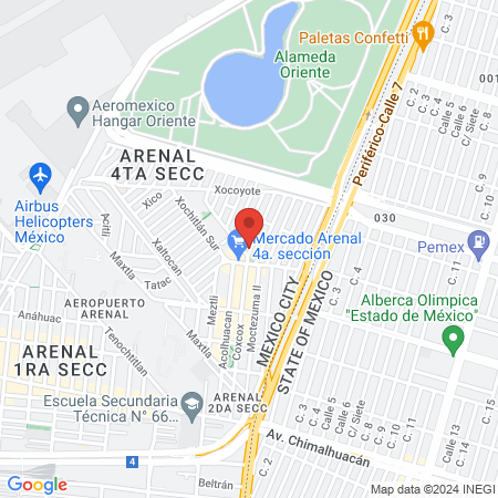 Clinica Veterinaria Arenal map