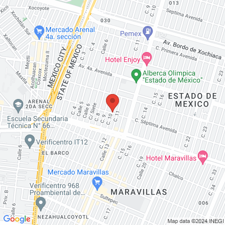 Padilla Ayala Marisol map