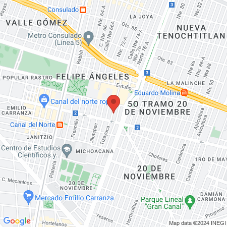 Consultorio Dental map