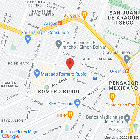 Estetica Eclipce map