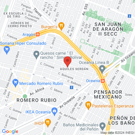 Grupo Dental Bendeck map