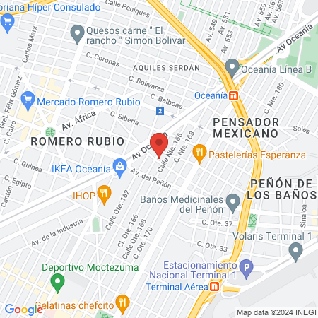 Centro de Atención a Mascotas map