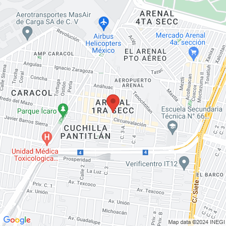 Bella y Bestia “Salón y Barbería” map