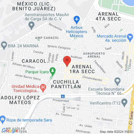 Estética Unisex Carmen Cortés map