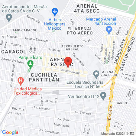 ESTETICA Elizabeth map