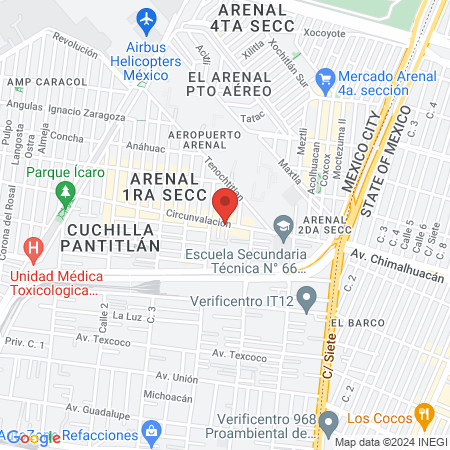 Dr. Eliot López map