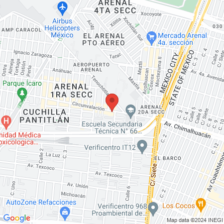 Consultorio Podología map