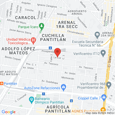 CONSULTORIO DENTAL. Dr. Daniel Pacheco map