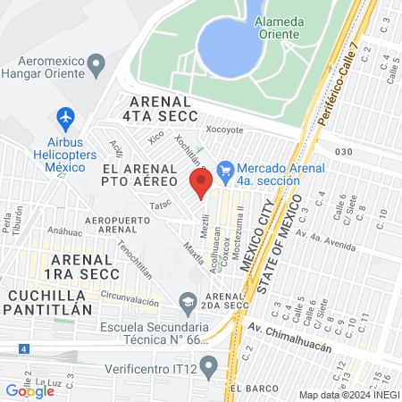 Estética Marlene map