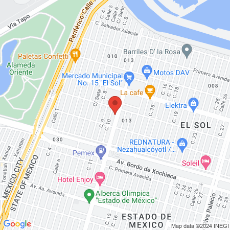 Estética Estela map