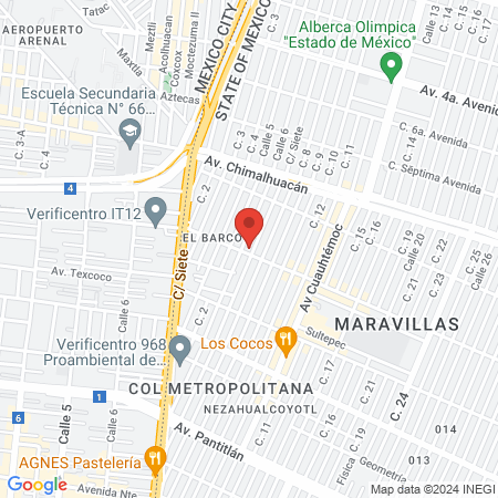 Clínica Veterinaria Itzcuintlan map