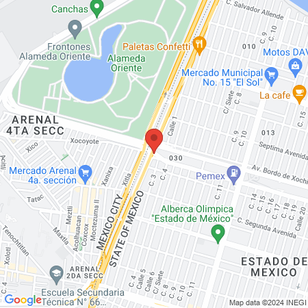 Dr. Ricardo Salinas map