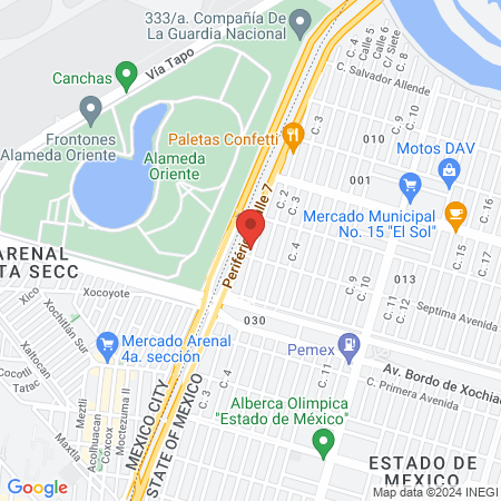 CONSULTORIO PODOLOGICO map