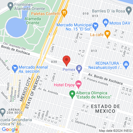 Centro De Atención Canina Zoonosis map