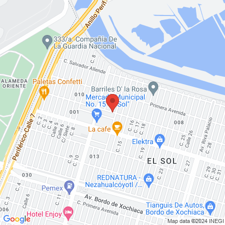 Escuela de Boxeo "Salvador Sánchez" map