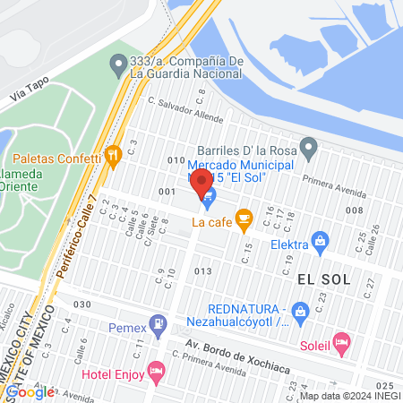 SALÓN DE BELLEZA, BARBERIA SPA Y TATOO'S. map