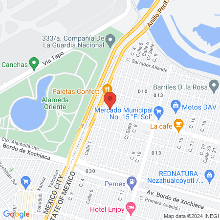 Dr. Daniel Dominguez Zavala map