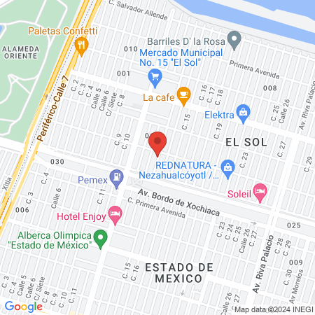 Veterinaria Casa Esmeralda map