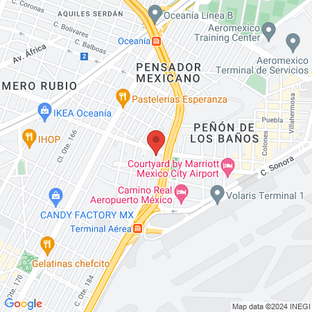 Baños Medicinales del Peñón map