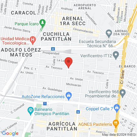 Consultorio Dental CDEO Mayra Velazquez map