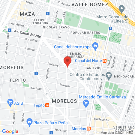 Ambulancias privadas map