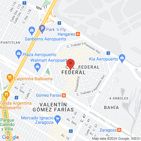 Pedicuristas Podologos Federal map