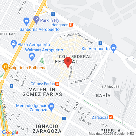 Médico Pediátrico map