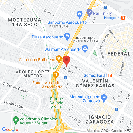 Veterinaria CANIFEL map