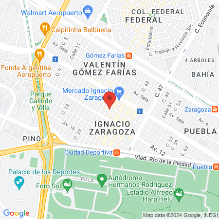 Veterinaria Rocha map