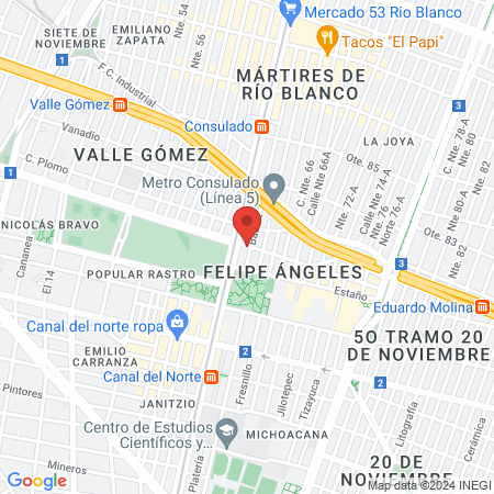 El Piojo Elegante map