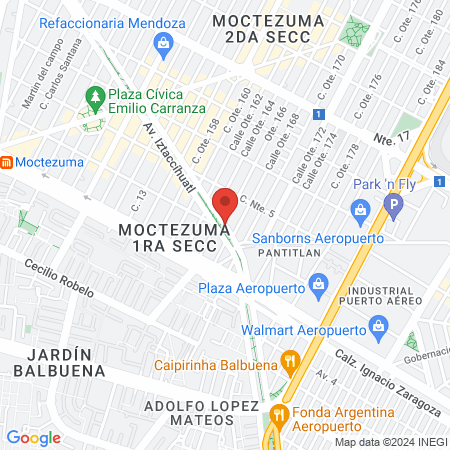 Centro Veterinario Itzamná Mundo Animal map