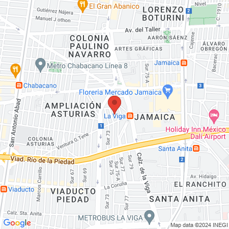 Dek Beauty Studio map