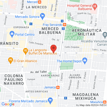 Que Belleza Studio. by Nancy Espinosa map