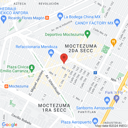 Veterinaria Homlack map