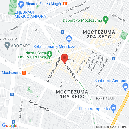 Dra. Magdalena Daniela Cortés Mota map