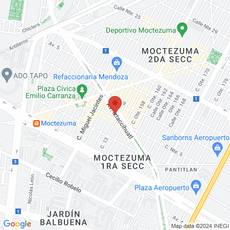 Veterinaria They Barbero Dog map