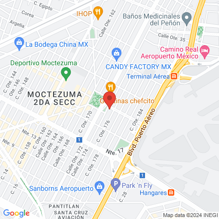 Gimnasio Fitstation México map