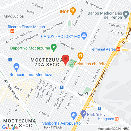 Dr Castillo Escalante Jose De Jesus map