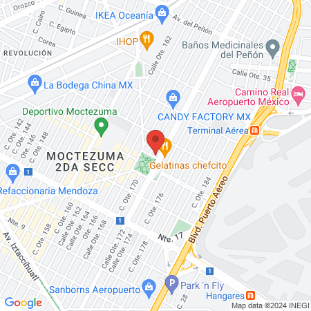 Odontología Avanzada Francisco Gallegos map