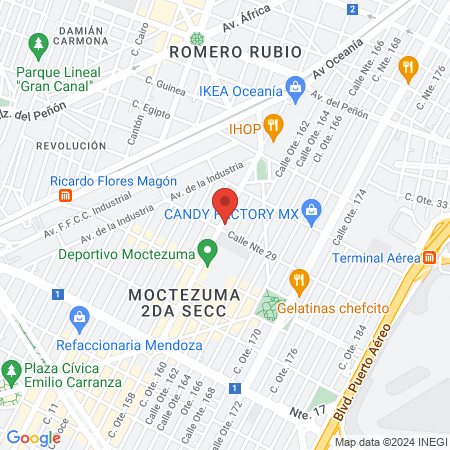 Dra. Fabiola Girón map