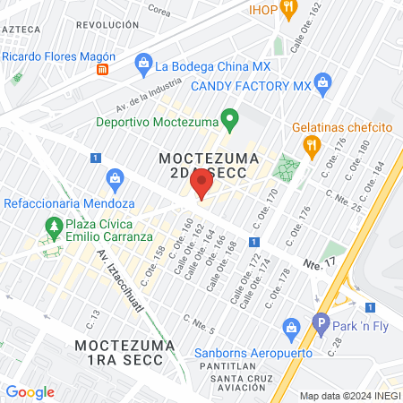 Clínica veterinaria Bark & Meow map