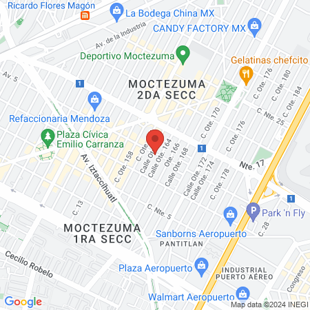 Clínica veterinaria HUVIVET map