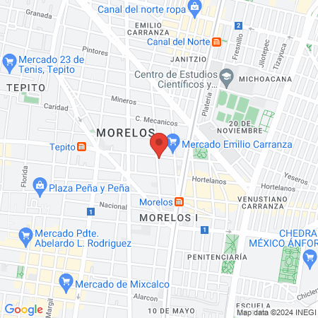 Estética Londres map