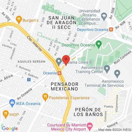 Dr Carmona Sanchez Pedro Pablo map